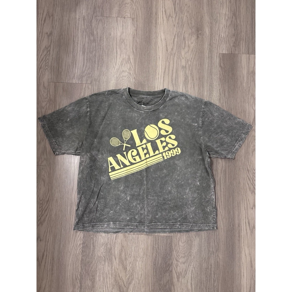 Vintage 1999 Los Angeles Tennis Graphic Tee XL Cotton
